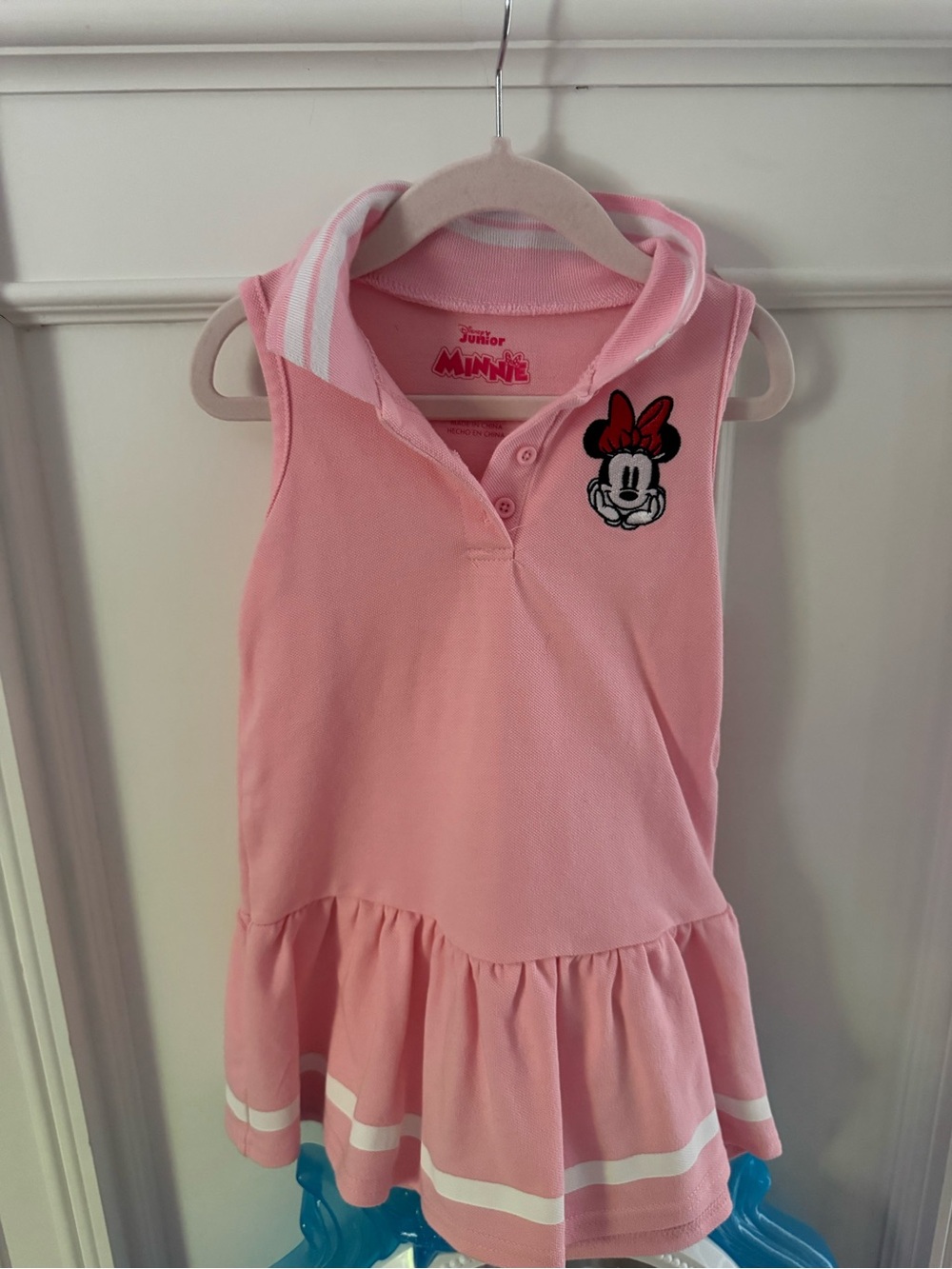 Disney Junior Minnie Pink Polo Dress